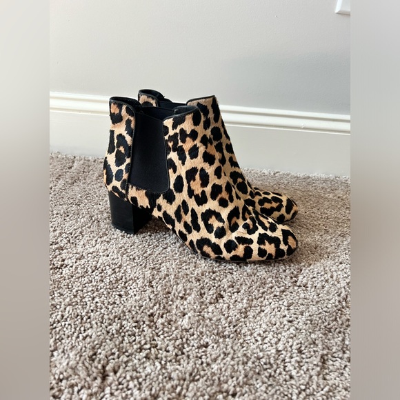 kate spade leopard boots